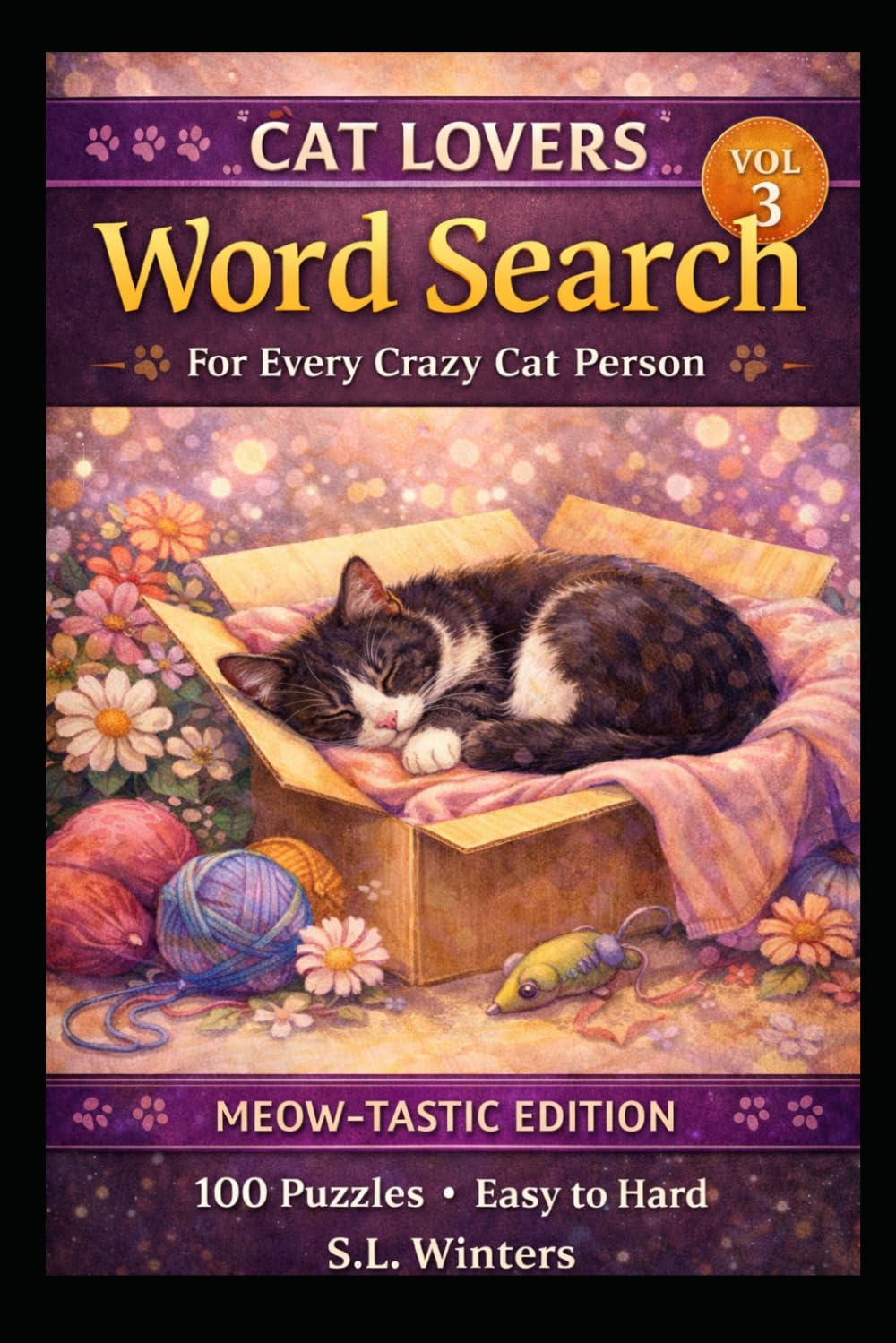 Cat Lovers Word Search: Volume 3 — Famous Cats Edition (Cat Lovers Word Search Series)