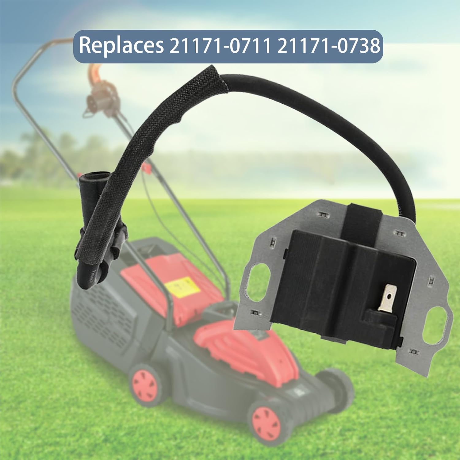 21171-0711 21171-0743 Ignition Coil for Kawasaki FR730V FX691V FR691V FR651V FX801V FX850V FX751V FX651V FS541V FS481V FS600V FX730V FX921V Engines Replaces 21171-0711 21171-0743,Pack of 2