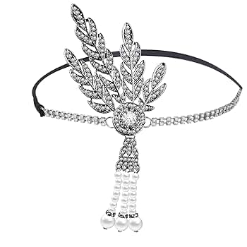 ヘッドドレス　1920年〜1940年　ヨーロッパアンティーク　浴衣小物 ヘッドドレス 1920年〜1940年 ヨーロッパアンティーク 浴衣小物