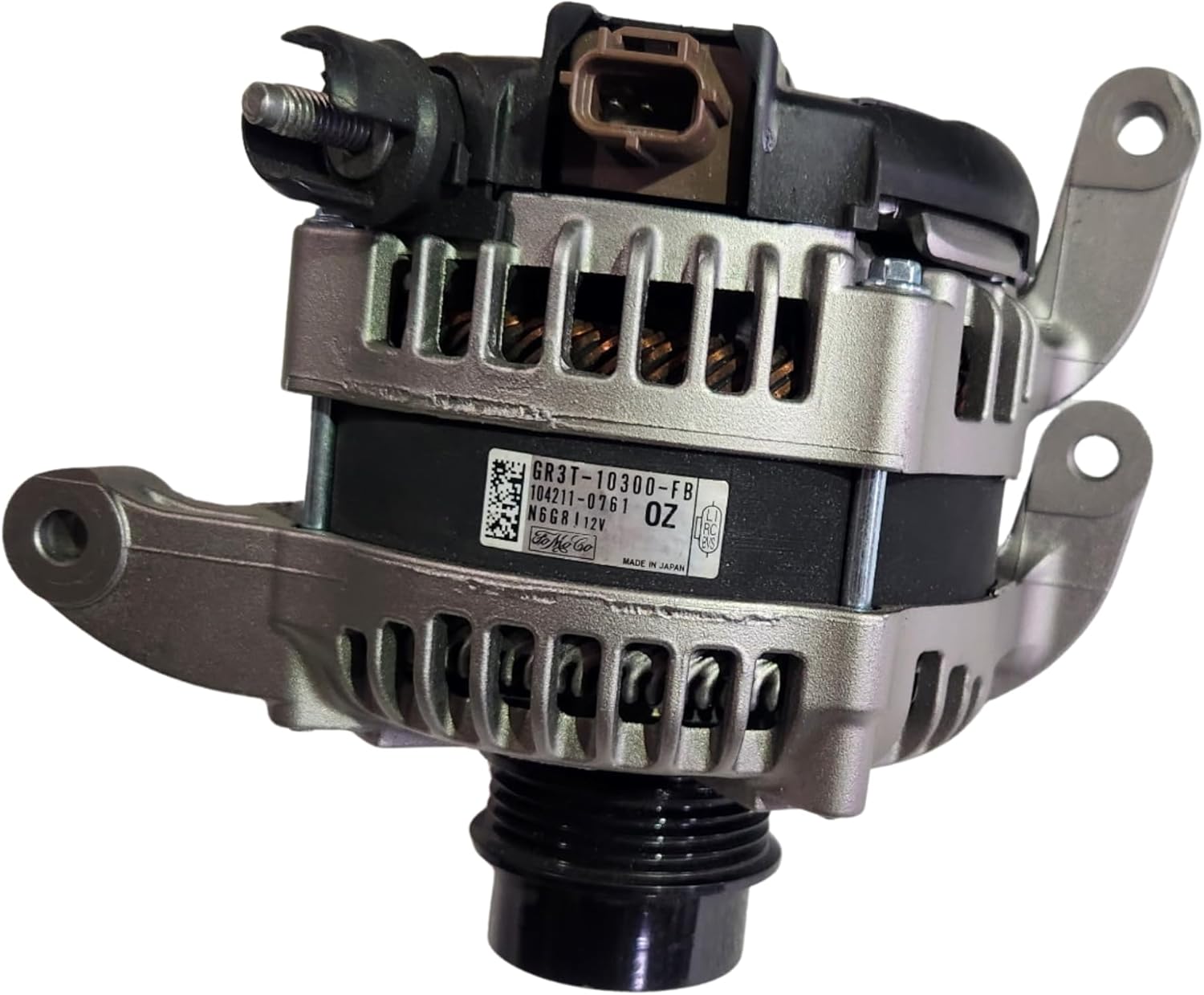 SB Parts OEM Alternator 200Amp Replacement Compatible with Ford Mustang (2.3L) 2015 2016 2017 2018 2019 2020 2021 2022 2023 (Heated and Cooled seats Only)