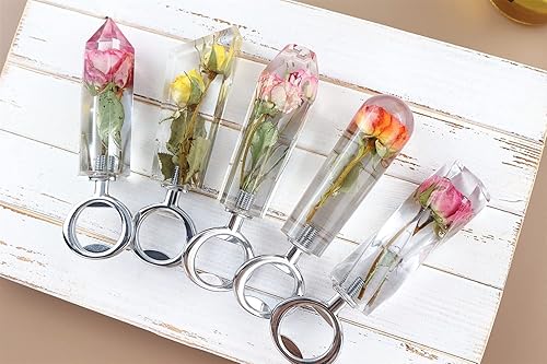 Miniatura 3 de KuAoyoja Molde de silicona para abridor de botellas de cerveza, 5 piezas de abridor de tapas de botellas, molde de silicona de fundición de resina