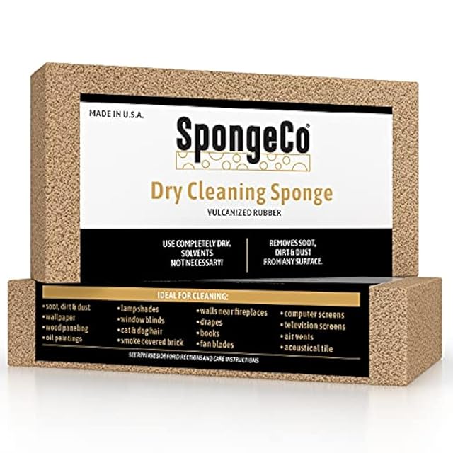 SpongeCo - Esponja borradora de hollín para limpieza en seco, paquete de 36