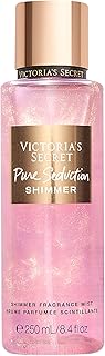 Victoria's Secret Pure Seduction Shimmer Body Spray for Women, Notes of Juiced Plum and Crushed Freesia, Pure Seduction Collection (8.4 oz)
