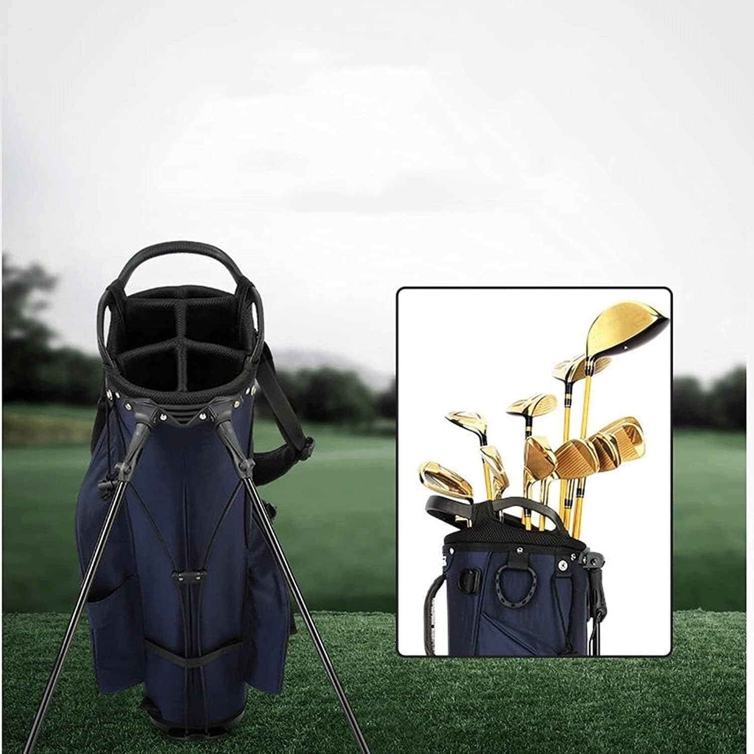 Golf Club Carry Bags Golf Club Organisers Golf Stand Bags for Men and Women Portable Lightweight Golf Club Cart Bags