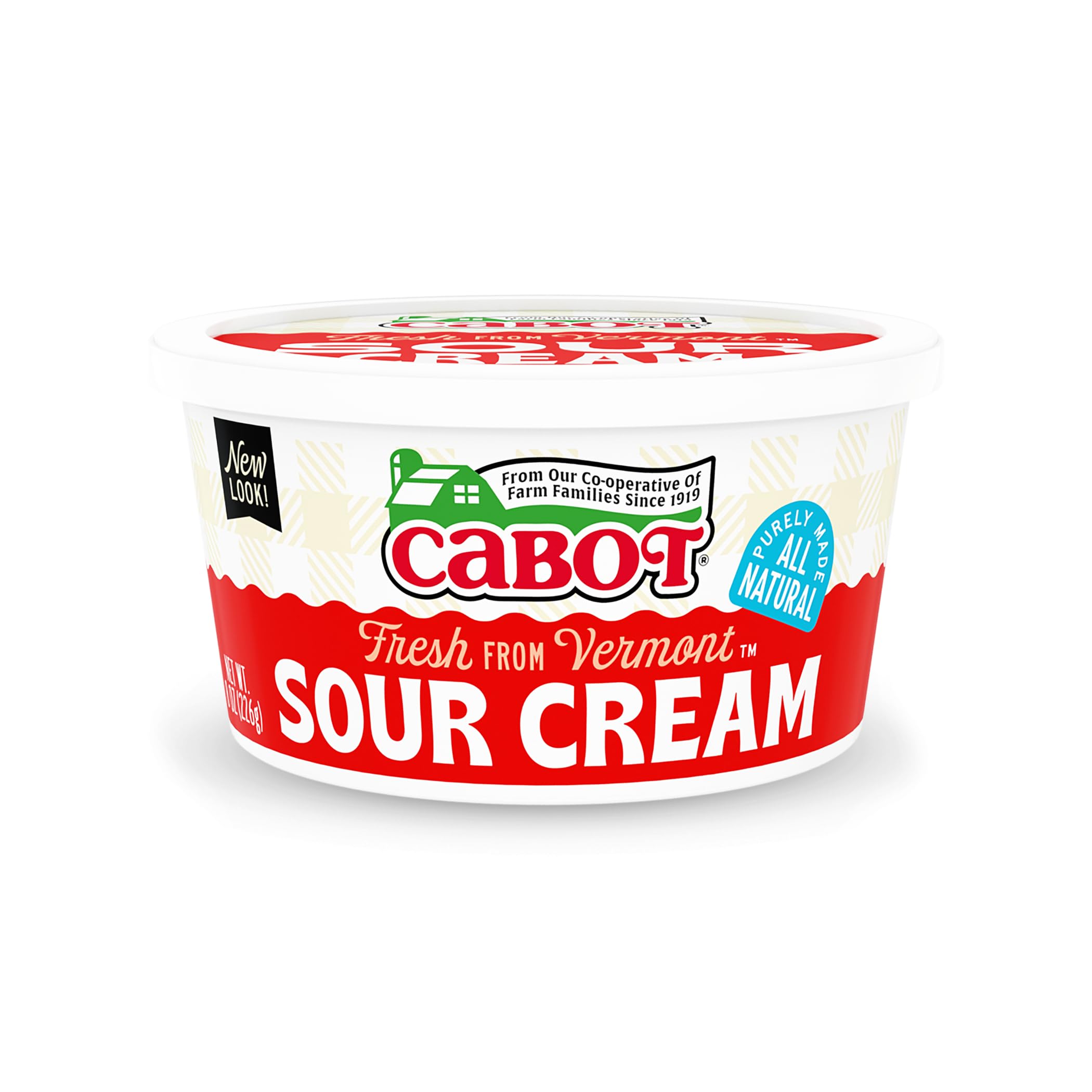 Cabot Sour Cream, 8 oz