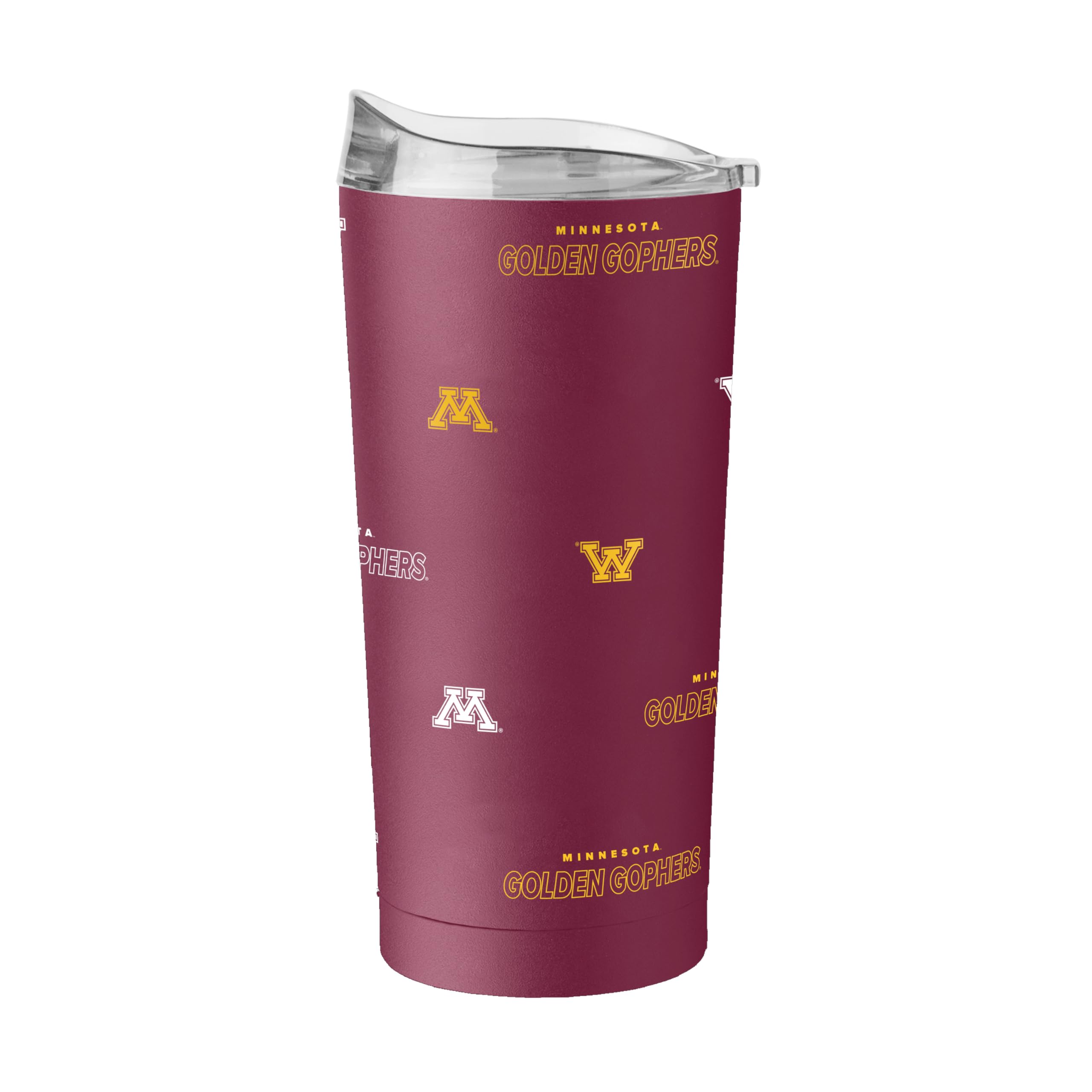 Logo Brands NCAA Native Icons 20 oz Stainless Steel Tumbler – Double Wall Vacuum Insulated