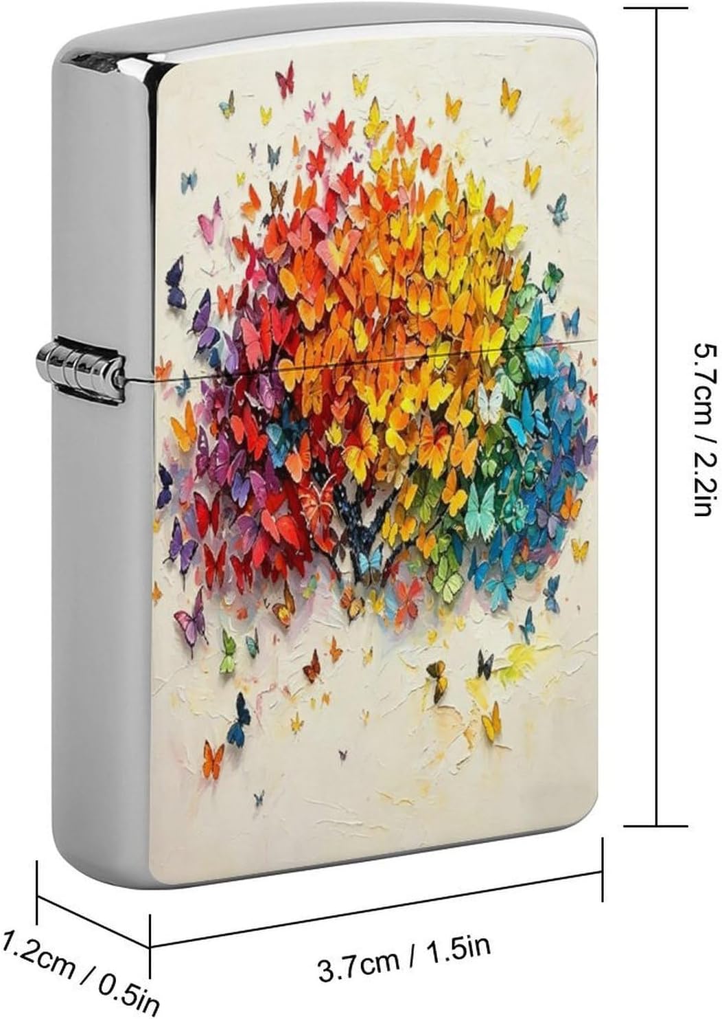 Colorful Butterfly Lighter Case Cover Lighter Shell