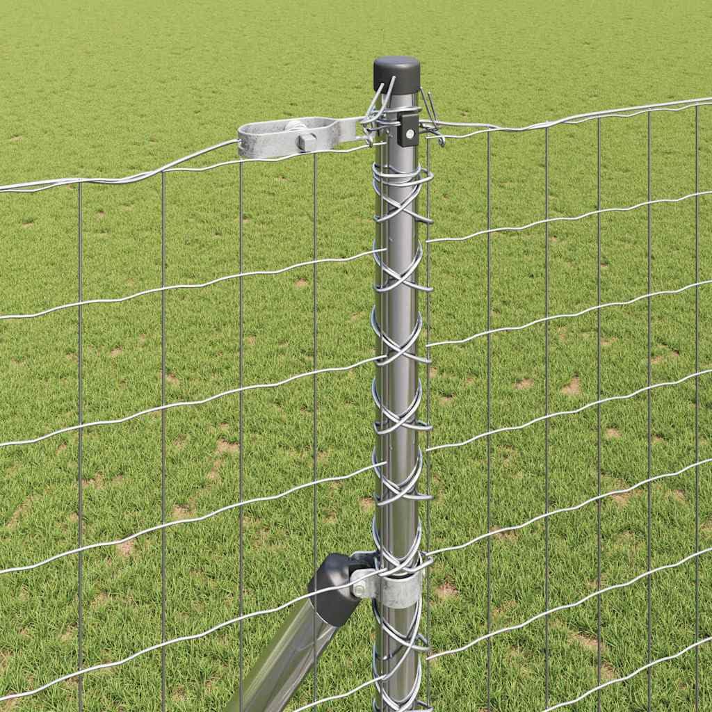 Set di recinzioni europee con pali da 1,5 x 10 m, rete metallica