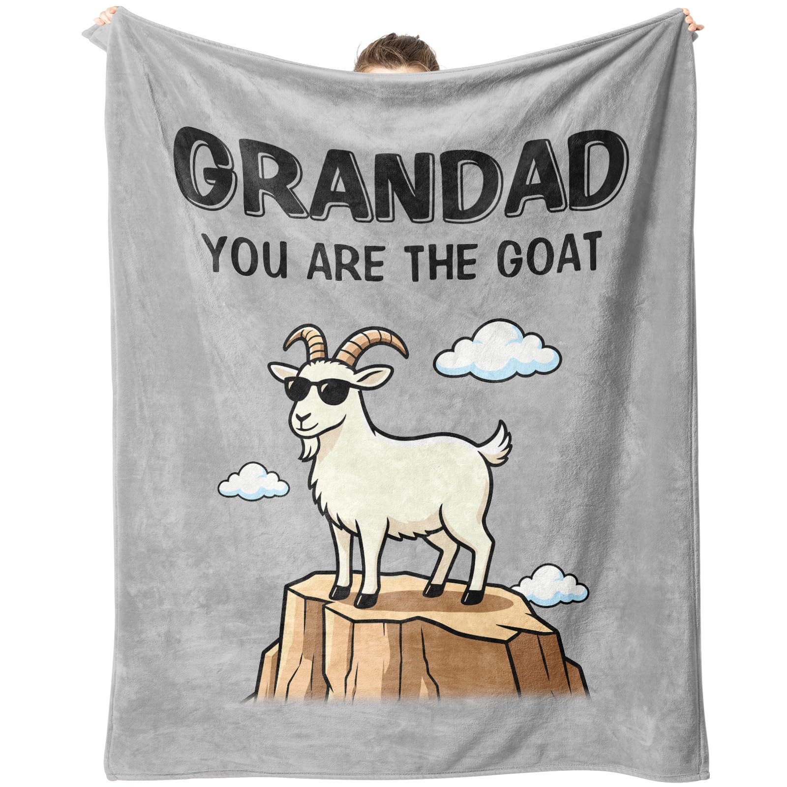OIDFKHU Grandad Gifts, Grandad You Are the Goat Birthday Gifts — image 1