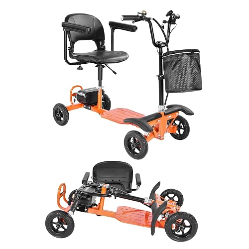 4-Wheel Folding Mobility Scooter Lithium 8 product photo (Folding Scooters) — ScooterReviewPro review