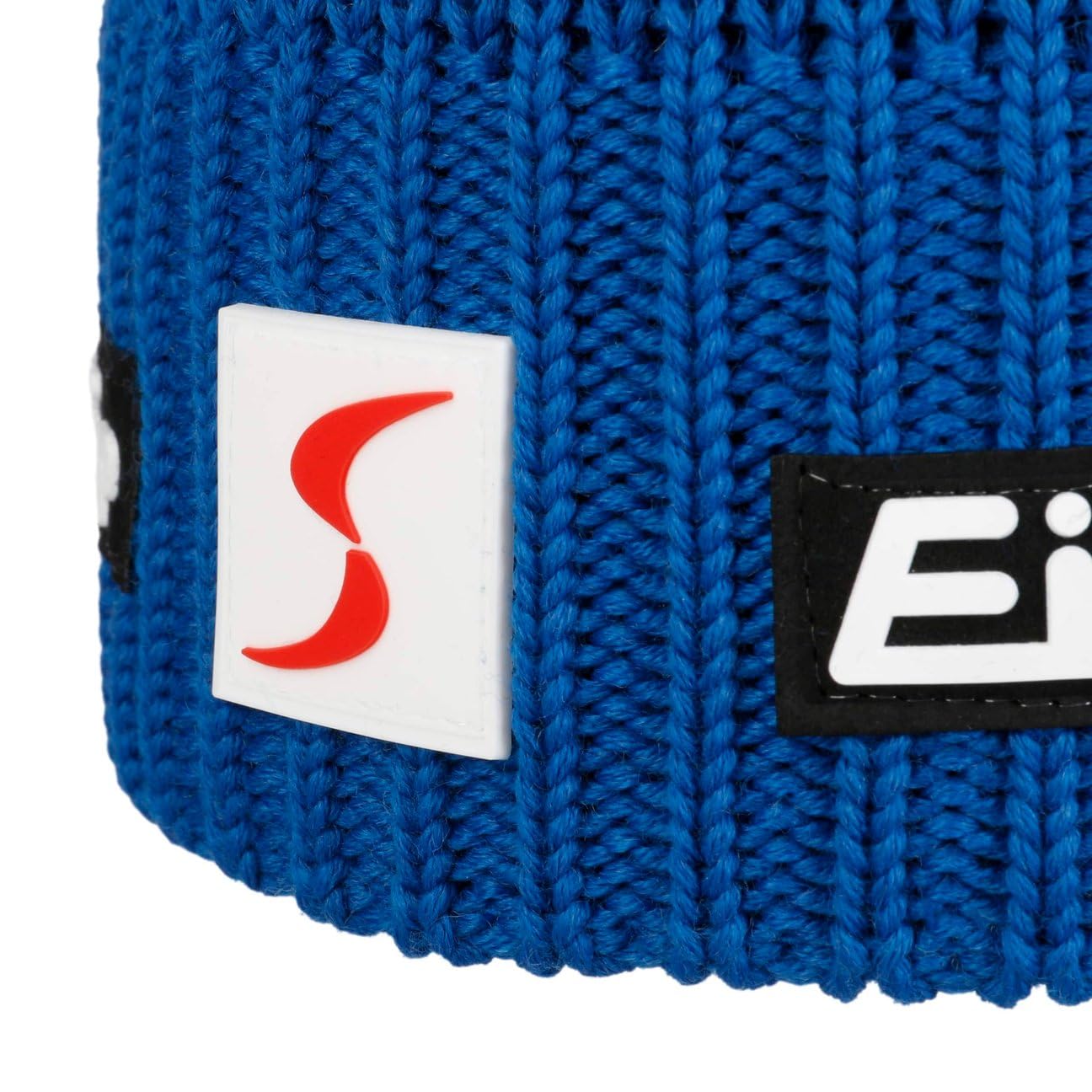Eisbär Trop Skipool Strickmütze Damen/Herren - Made in the EU Wintermütze Pull-On Futter Winter Herbst-Winter
