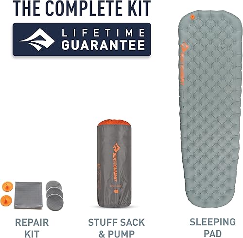 Miniatura 6 de Sea to Summit Ether Light XT - Colchón de aire aislado extragrueso, cónico, pequeño (66 x 21.5 x 4 pulgadas)