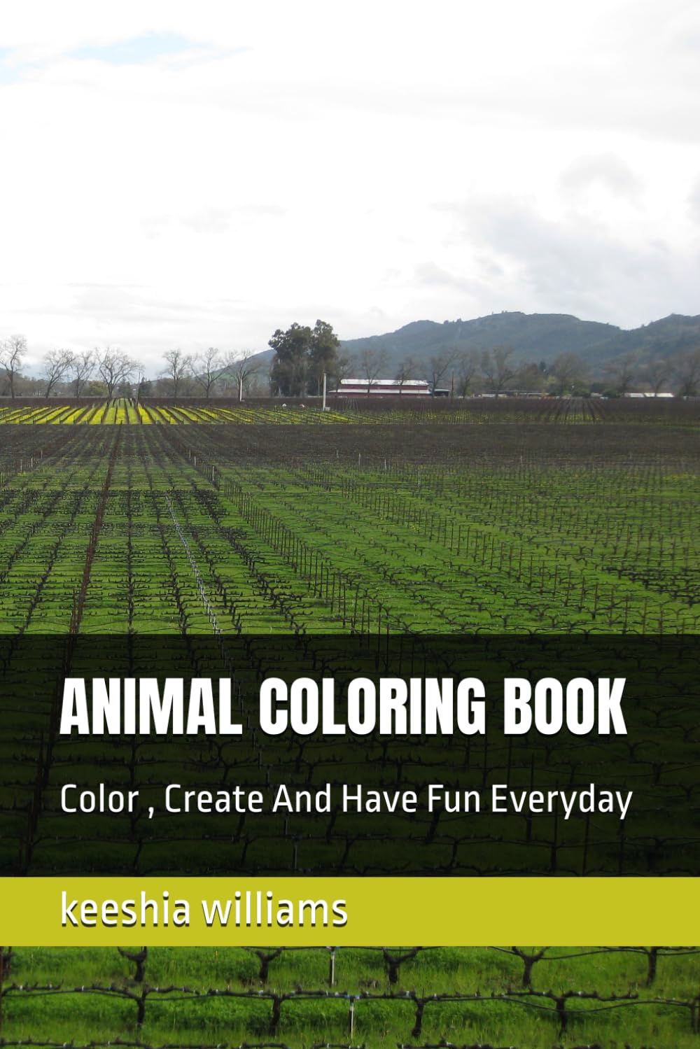 ANIMAL COLORING BOOK: Color , Create And Have Fun Everyday