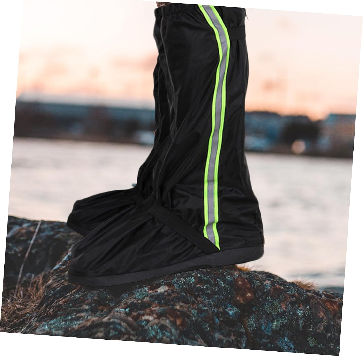 Shoe Cover Waterproof Hiking Shoes Men Leg Gaiters Rain Shoe Boot Gaiters Rainproof Shoes Gaiters for