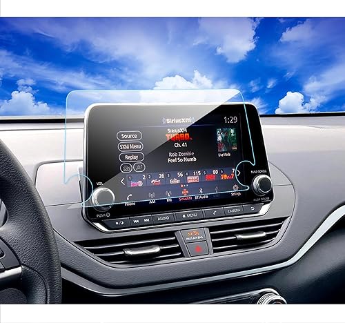 XXCIWP Protector de pantalla para Nissan Rogue S SL SV 8 pulgadas 2023 2022 2021 Accesorios Pantalla táctil Protector de pantalla transparente