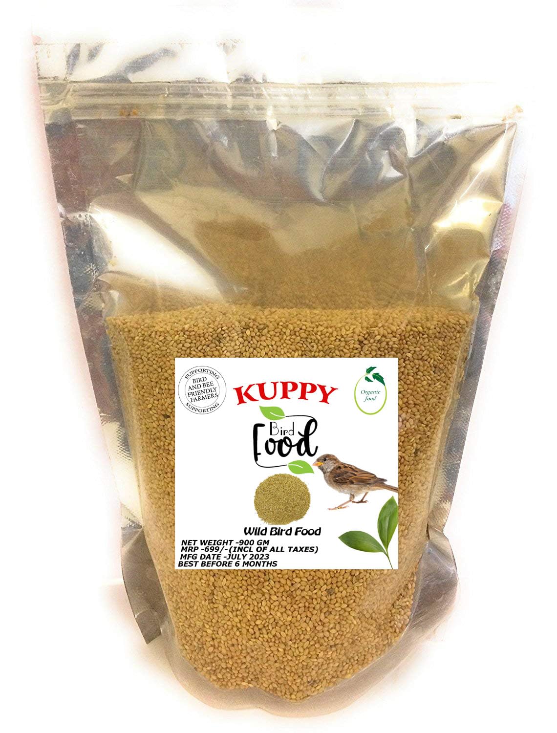 Kuppy Premium Kangni Seed Bird Food for All Life Stages 900 GMS (B0CDQFMJ2F) Amazon Price History, Amazon Price Tracker