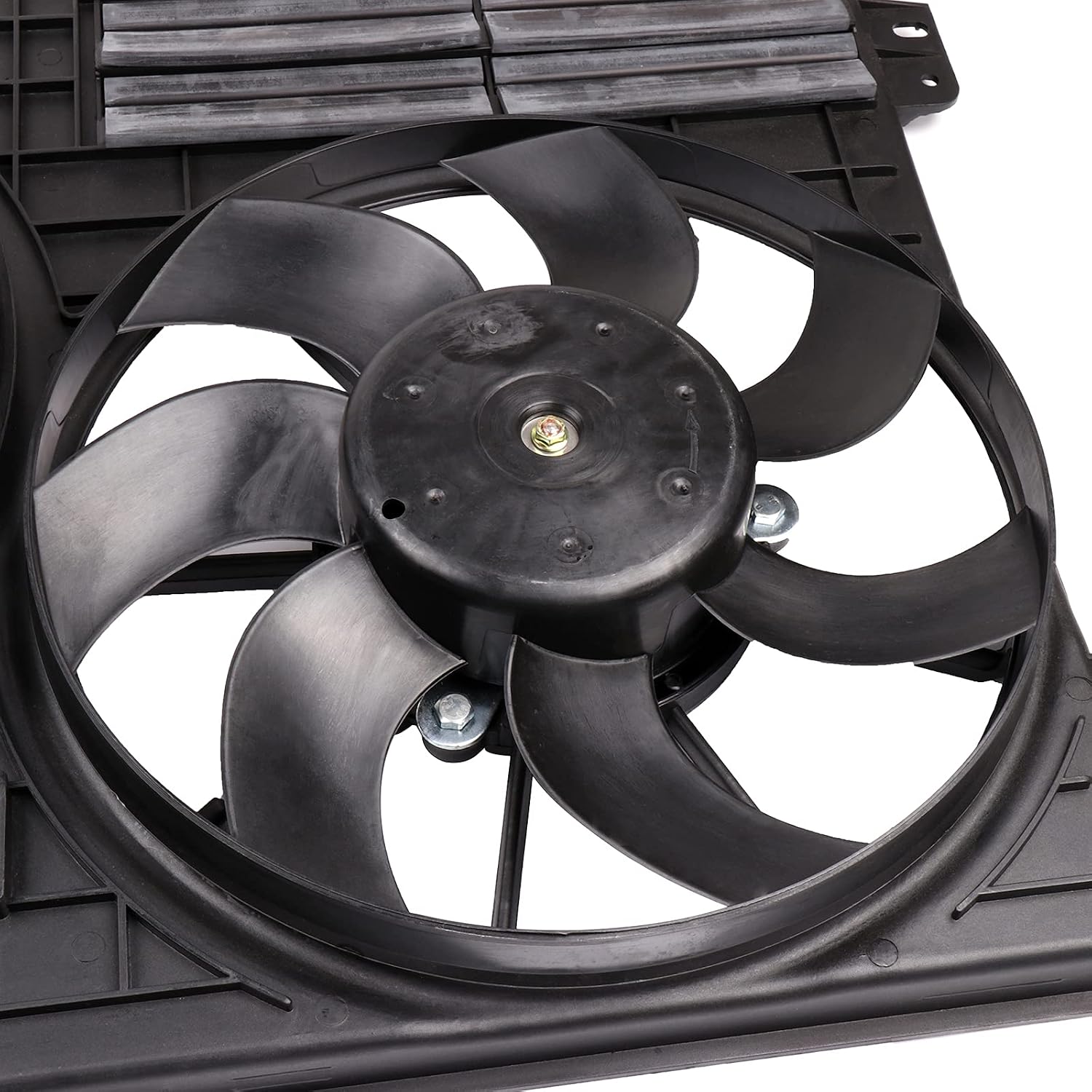 Radiator Condenser Fan Assembly Cooling Fan Driver Passenger Side/LH RH 621-460 KFKGF Universal Slim Fan Push Pull Radiator Condenser Fan Assembly Cooling 12V Mount Kit 2005-2013 for Volkswagen Jetta