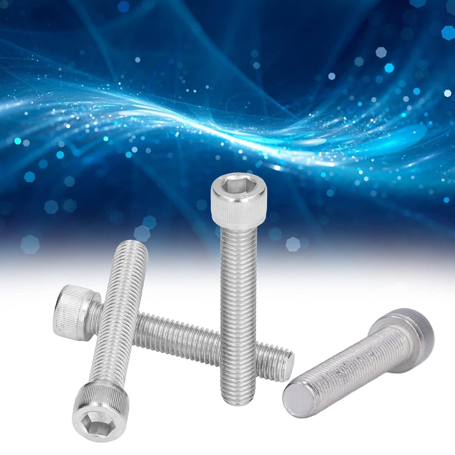 Stainless Steel Socket Cap Screws A2‑70 M12x1.75 DIN 912 for Wrench 10mm (M12*65)
