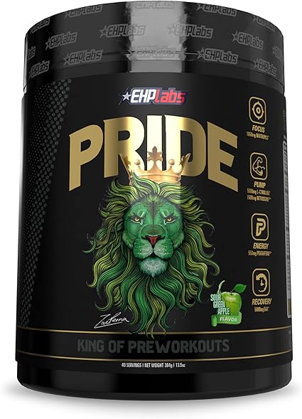 Amazon Com Pride By Ehplabs Pre Workout Supplement Energy Booster Sharp Focus Epic Pumps Faster Recovery 40 Servings Sour Green Apple Health Household Amazon Com Pride By Ehplabs Pre Workout Supplement Energy Booster Sharp Focus Epic Pumps Faster Recovery 40 Servings Sour Green Apple Health Household