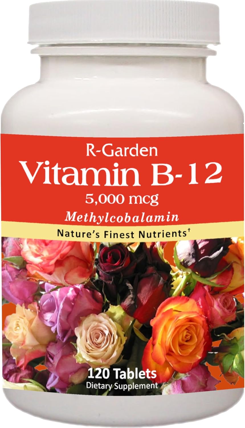 Vitamin B-12-5,000 mcg, 120 tabs.
