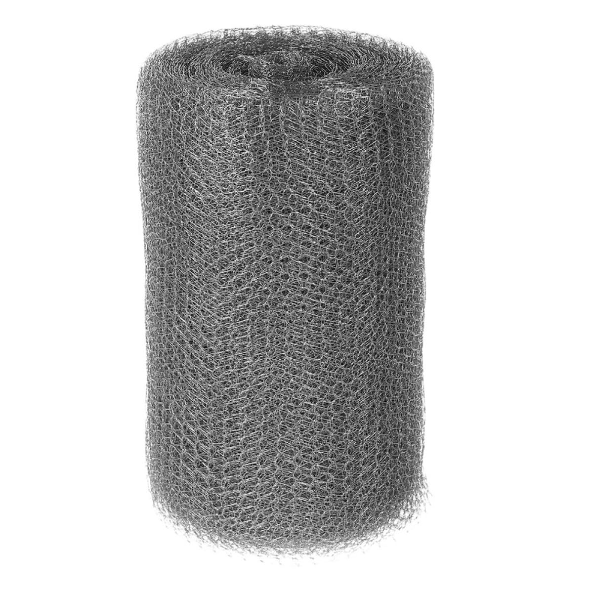 Stainless Steel Mesh Screen Fabric 5" x100ft 304 Metal Wire Mesh Cloth for Garden House and DIY Hole Blocker