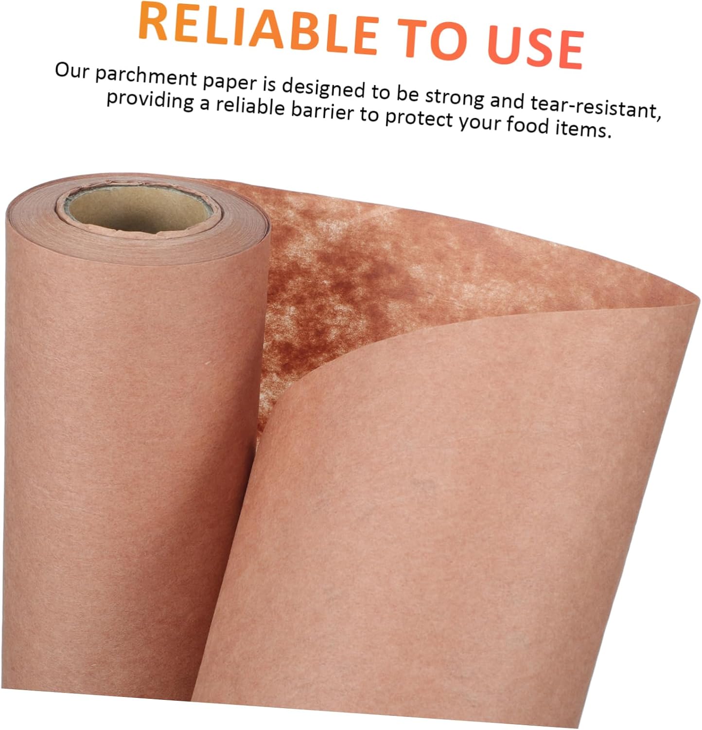 Pink Kraft Butcher Paper Roll for Grilling and Baking, 66g