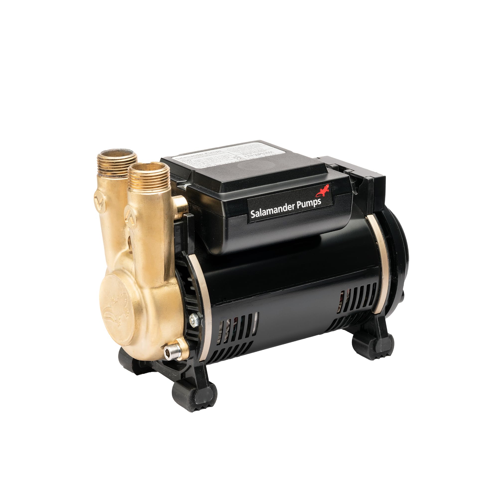 Salamander Pumps - CT Force 30PS Brass Impeller Pump - 3.0 Bar Pressure - Single End - Suitable for Positive, Gravity Fed Systems Only - 5 Year Warranty