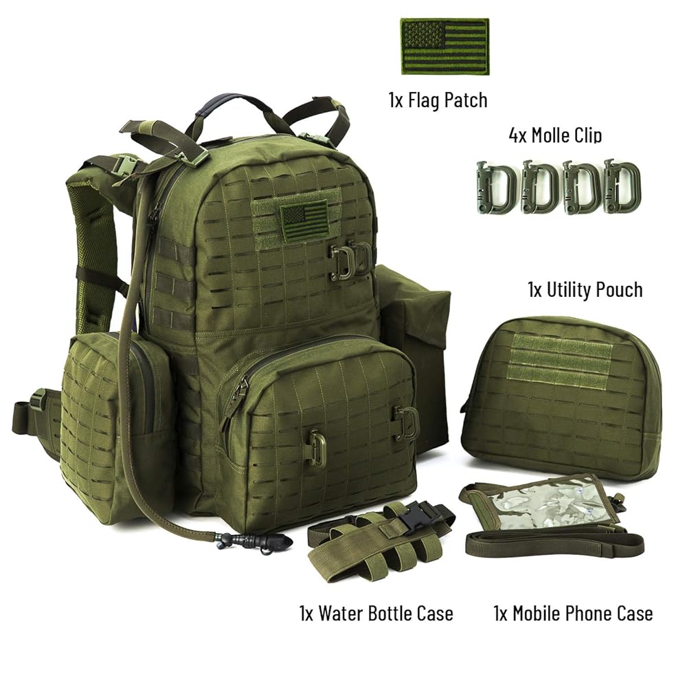 AKmax ミリタリーUS モール スカイウォーカー リュックサック Amazon