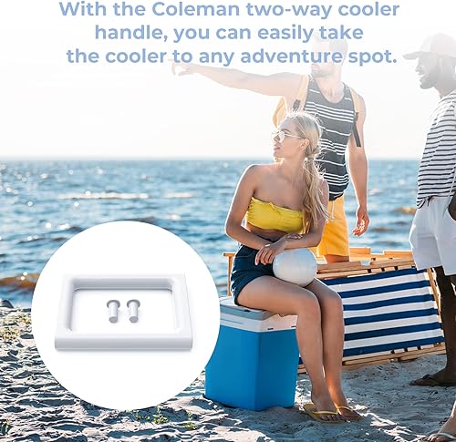 Miniatura 7 de RO6G Repuesto de mango enfriador para enfriador Coleman con mango de dos vías, piezas de repuesto de mango de refrigerador, accesorios para