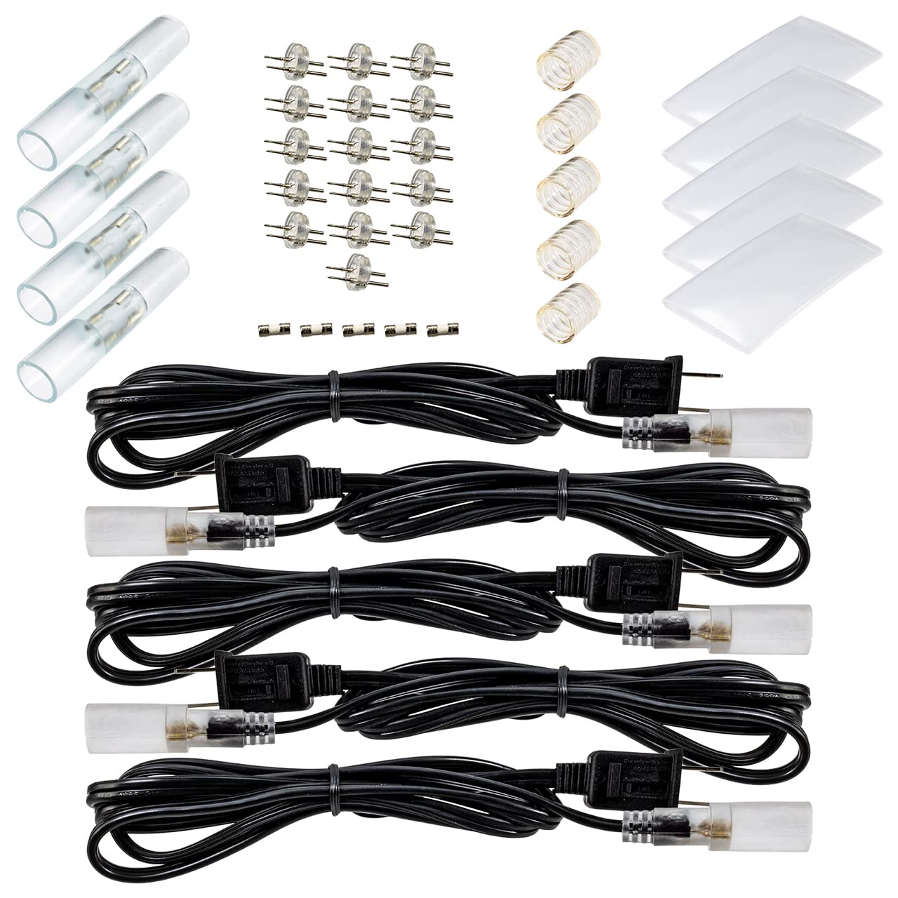 Brilliant Brand Lighting 1/2 Inch Incandescent Rope Light Accessory Kit