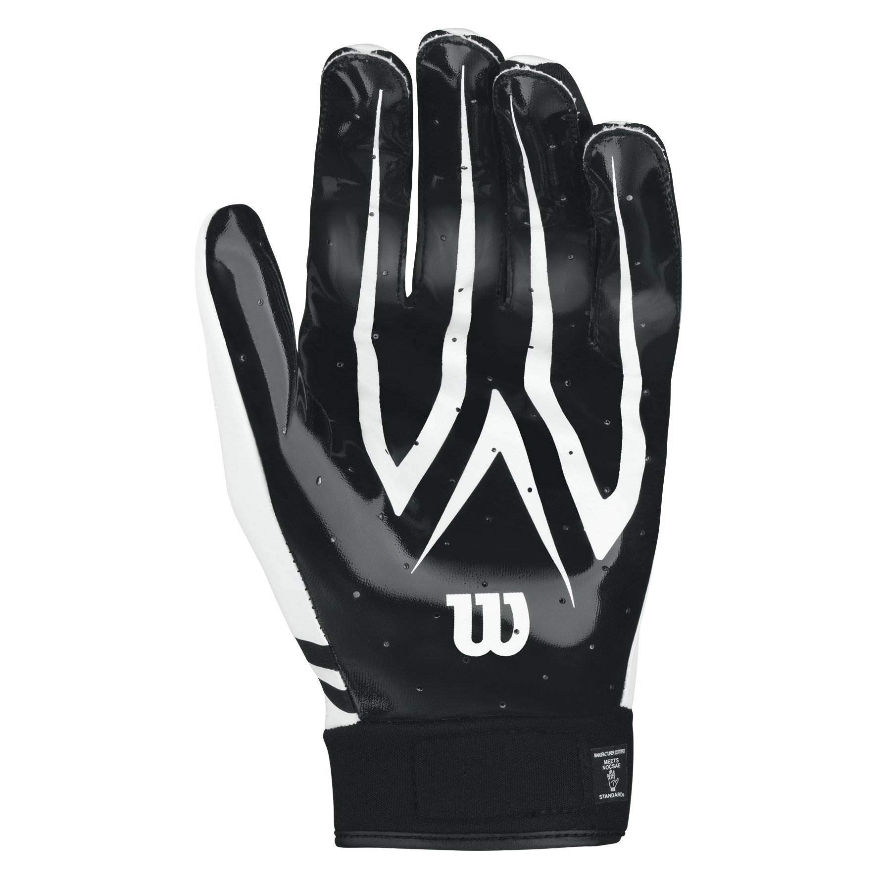Wilson The Clutch Skill American Football Receiver Handschuhe - weiß Gr. 2XL