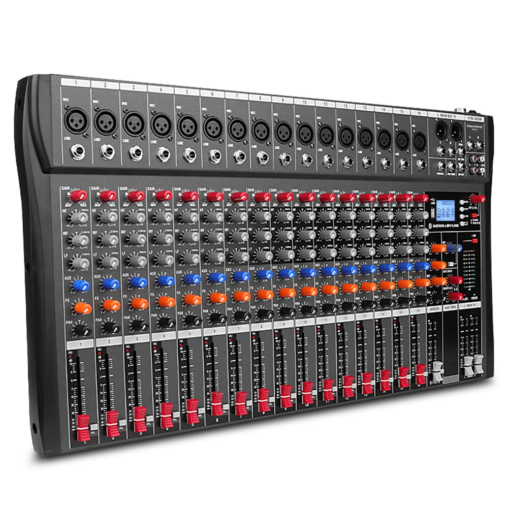 Amazon | Depusheng DX16 DJサウンドコントローラーインターフェースW