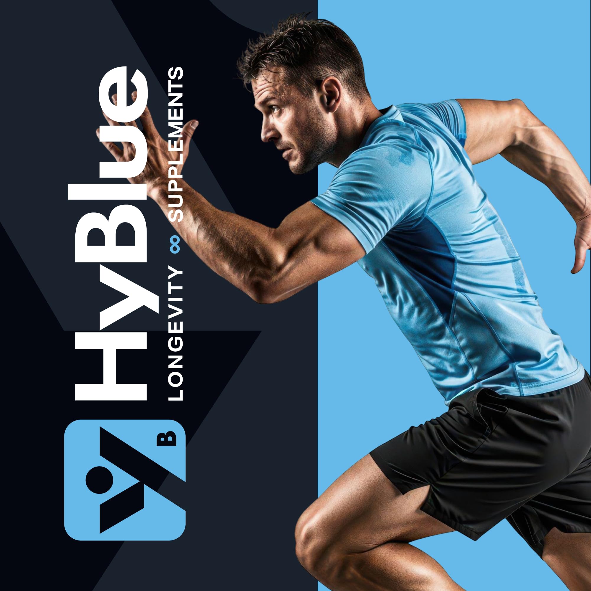 HyBlue Coenzima Q10 Ubichinolo 240 cps, 100 mg | Integratore Ubiquinol Coq10 | Potente Antiossidante per Energia Cellulare e Benessere Cardiaco | Senza Glutine Ne Lattosio, 100% Vegano | Fino 8 Mesi