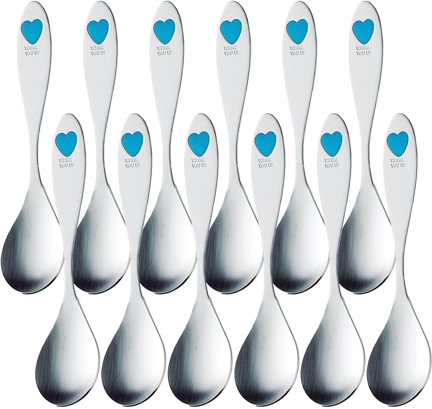 Nagao Pretty Clover Teaspoon, Set of 12, Made in Japan