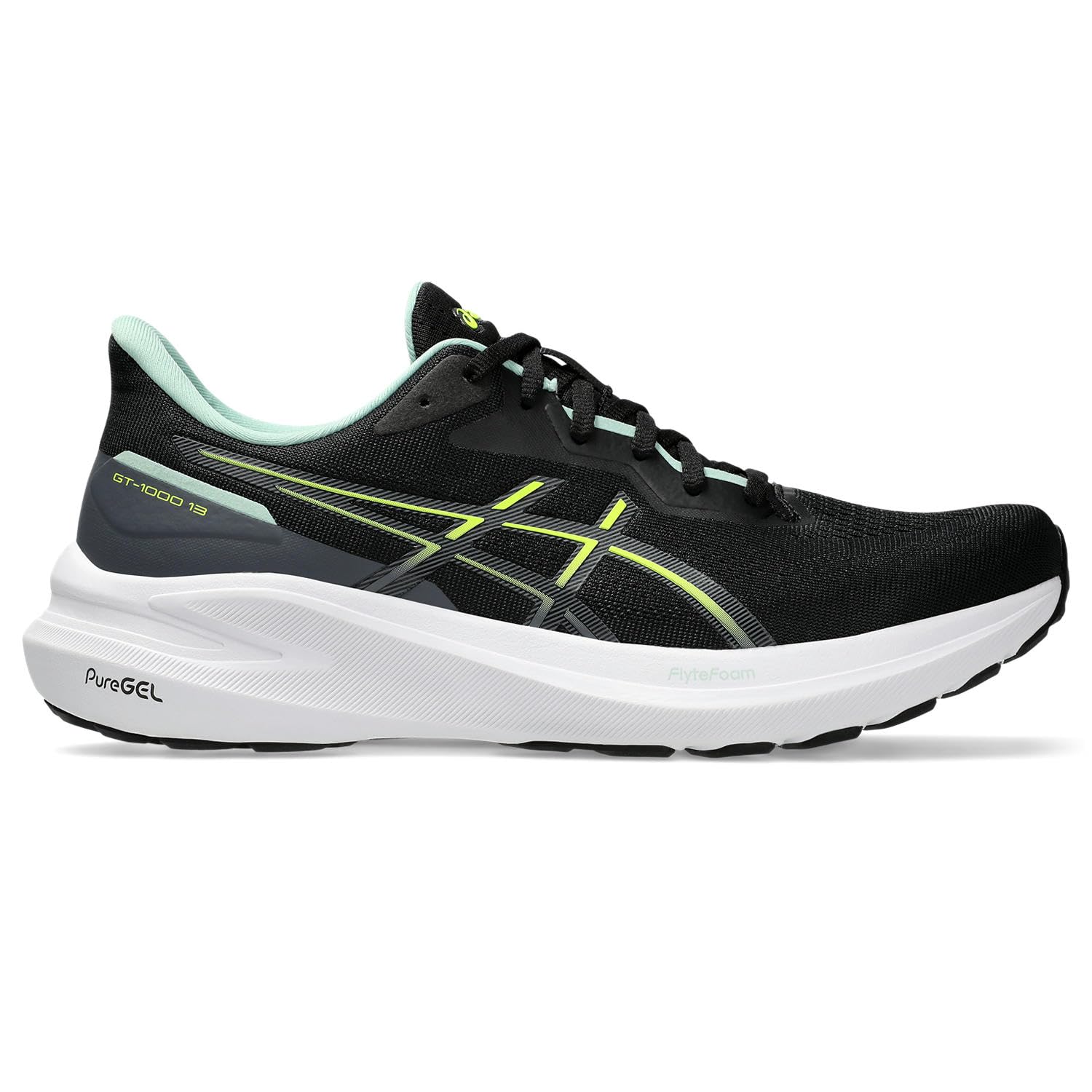 Asics Men's Black Gt 1000 13 Size 9.5