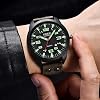 Men Watch for Father Days Easter Leather Analog Men's Watches Date Watch Casual Business Wrist Quartz Gifts Men's Watch Referee Dress
