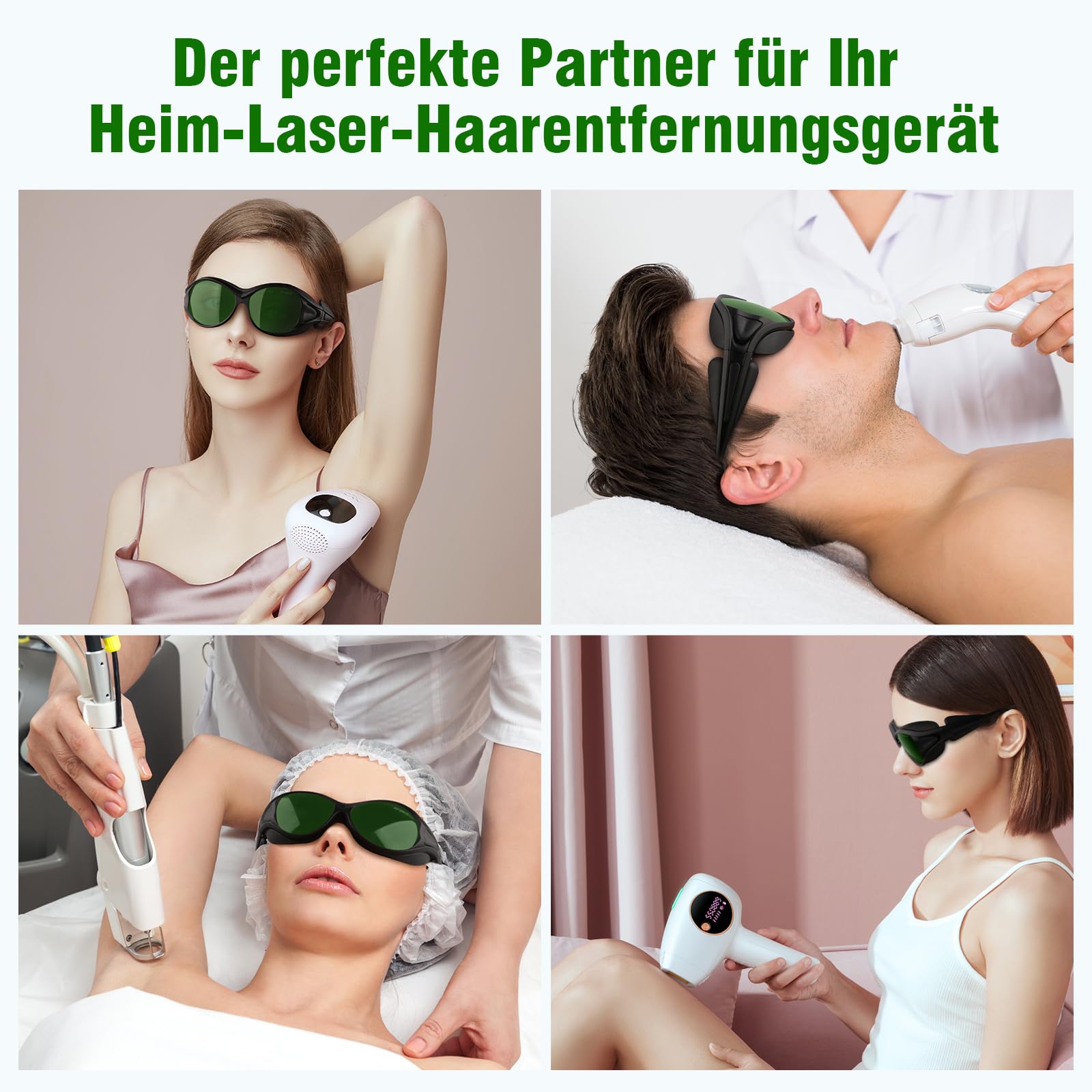 Okulary ochronne IPL 200NM-2000NM Laserowe usuwanie włosów HPL/IPL, okulary ochronne UV IPL, urządzenie do usuwania włosów dla pracowników kosmetologii
