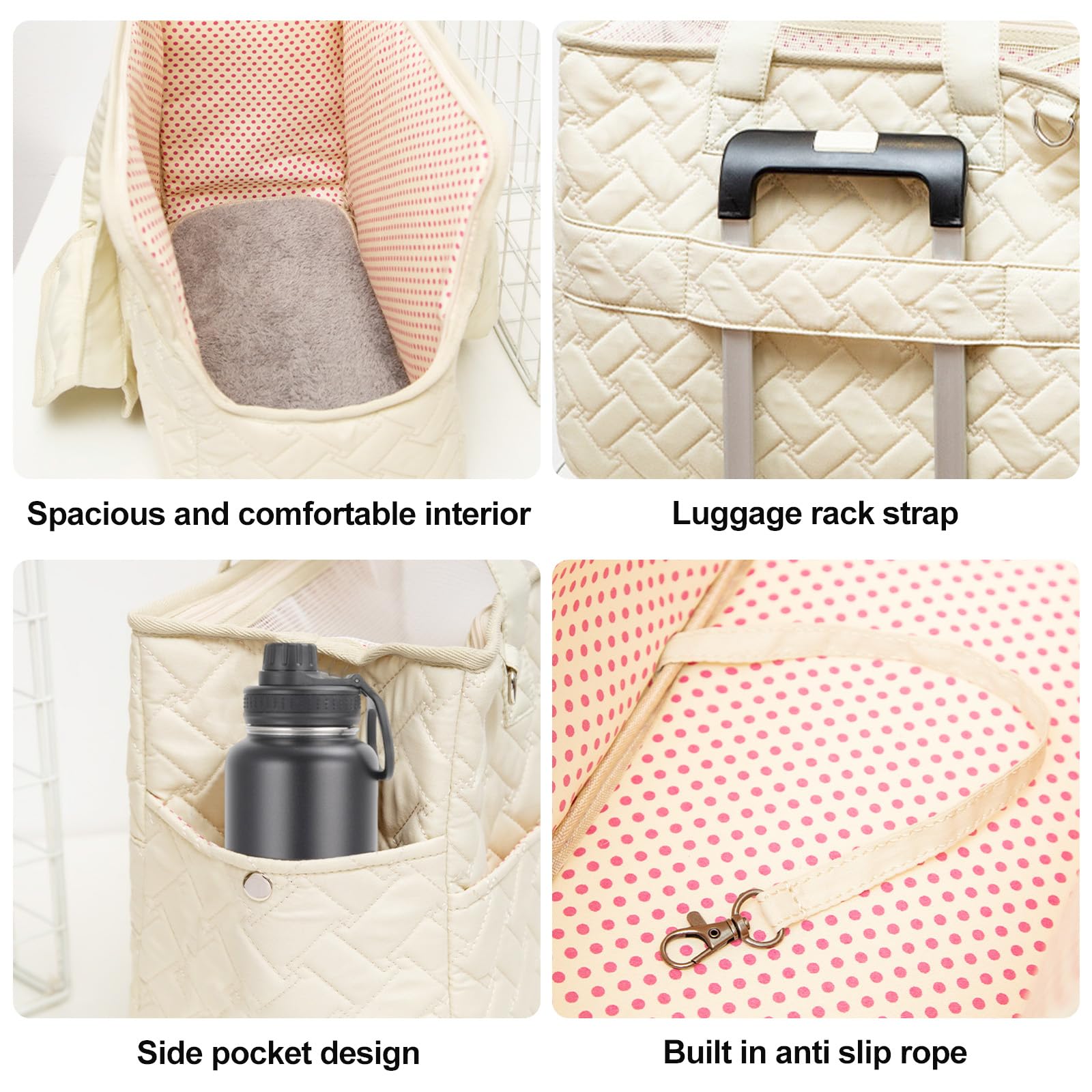 Hundetragetasche Bis 5kg - Bequeme Transporttasche Für Kleine Hunde & Katzen