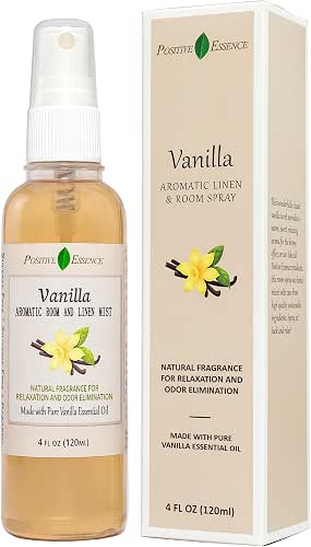 Vanilla Linen and Room Spray, Natural Home Fragrance Made with