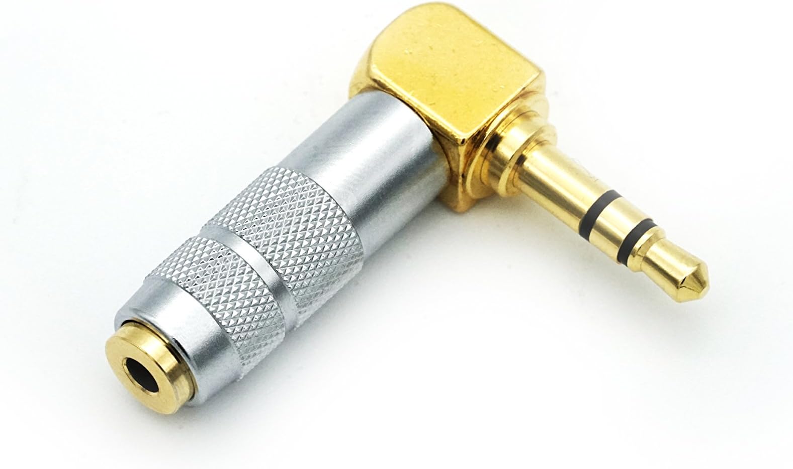 Effect Audio Ultrashort Right Angled 2.5mm to 3.5mm Adaptor