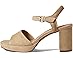 Madewell Daphne Platform Heel - Suede - Left View