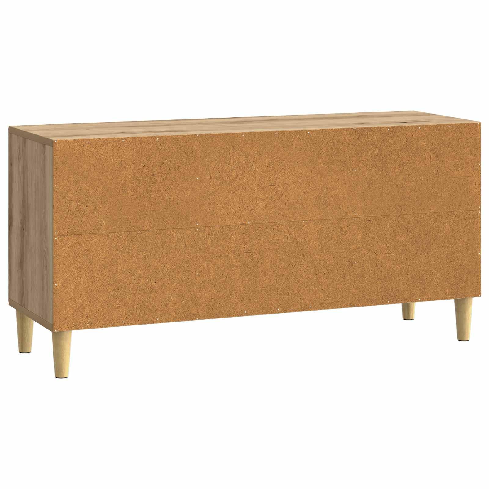 drewnopochodny vintage'owy styl prostokątny 102 x 34 5 x 50 cm brązowy