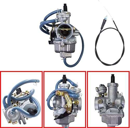 Miniatura 2 de Repuesto de carburador para Honda TRX250 1997-2001 TRX250TE Fourtrax Recon ES TRX250TM Fourtrax Recon 2002-2007 Sportrax 250 TRX250EX 2x4 2002-2008