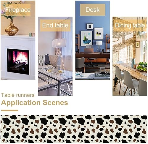 Vista 156 de Camino de mesa de chef de cocina, camino de mesa de chef grueso, decoración de granja, decoración de chef para la cocina, decoración de cocina