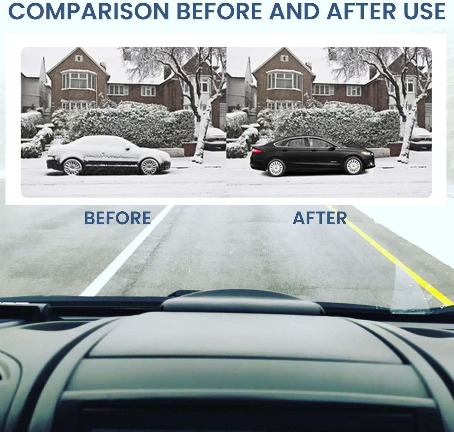 Electromagnetic Car Snow Removal Device Anti Freezing Fast Efficient