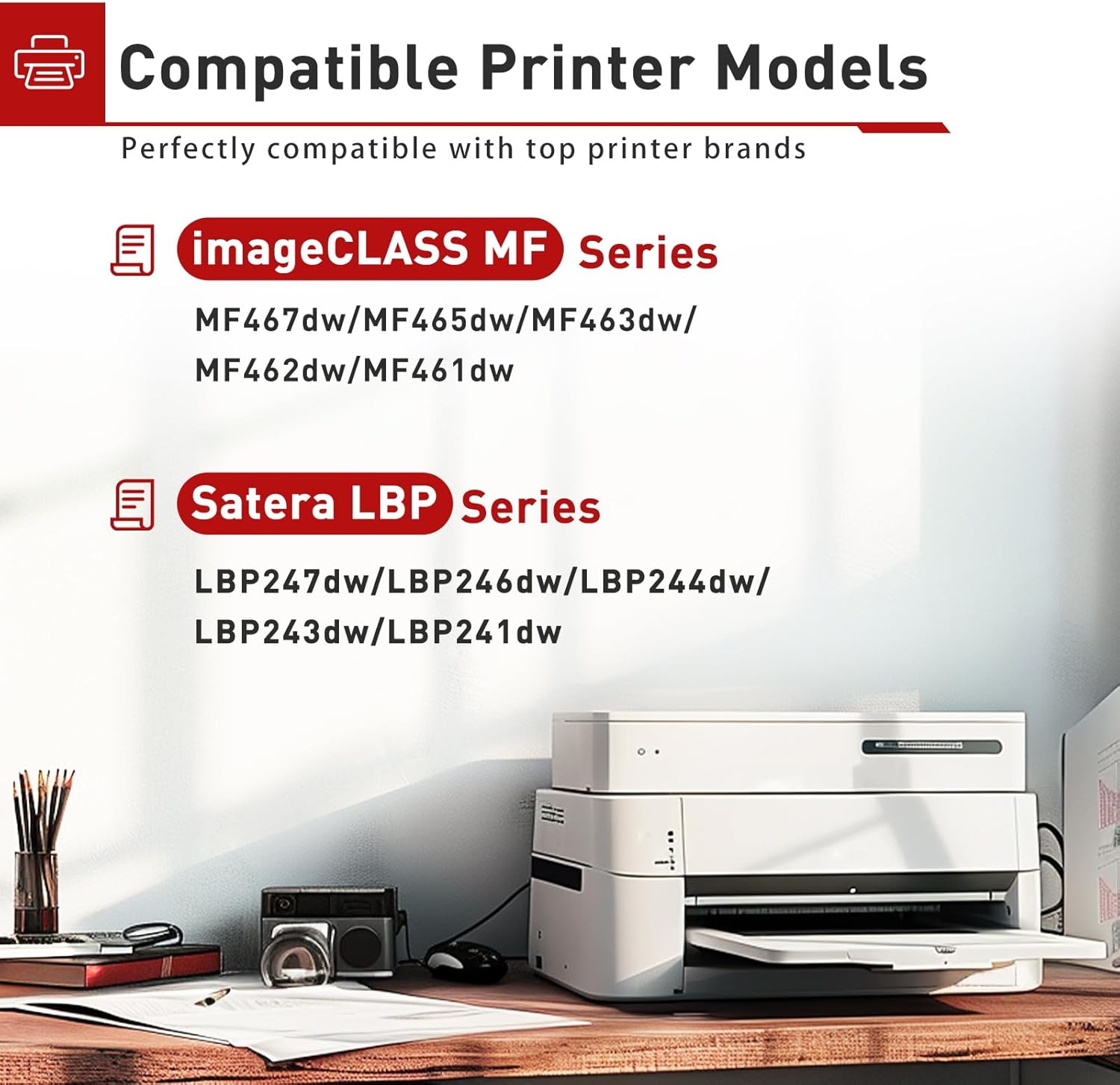 070 / 070H High Capacity Toner Cartridge Compatible Replacement for Canon 070H 070 CRG-070H CRG 070 Toner Work for Canon ImageClass MF465dw MF462dw MF460 LBP247dw LBP246dw LBP240 Printer