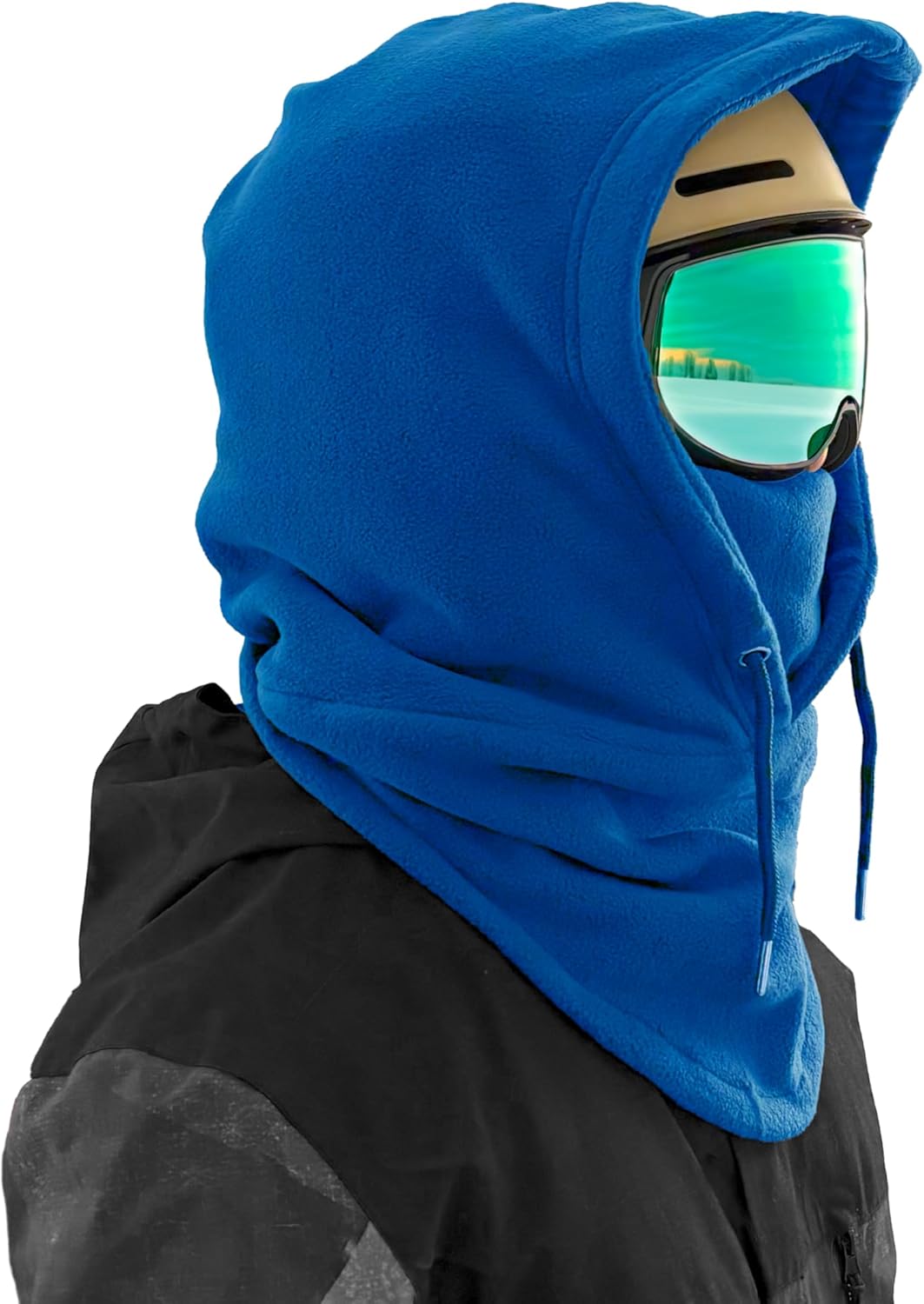 Snood Over Helmet Balaclava with Ventilation for Ski Snowboard and Biking