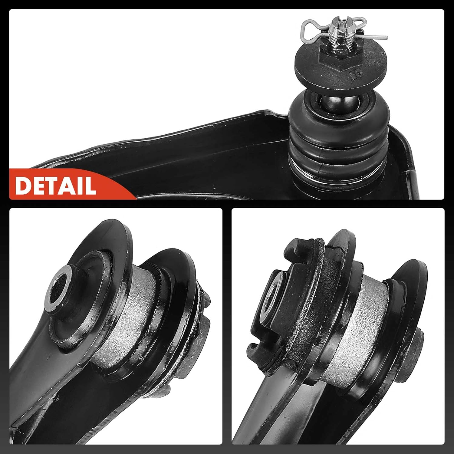 A-Premium 2 x Front Upper Control Arm with Ball Joint & Bushing, Compatible with Lexus IS F 2008-2014, IS200t 2016-2016, IS250 2006-2015, IS300 2016-2018, IS350 2006-2018