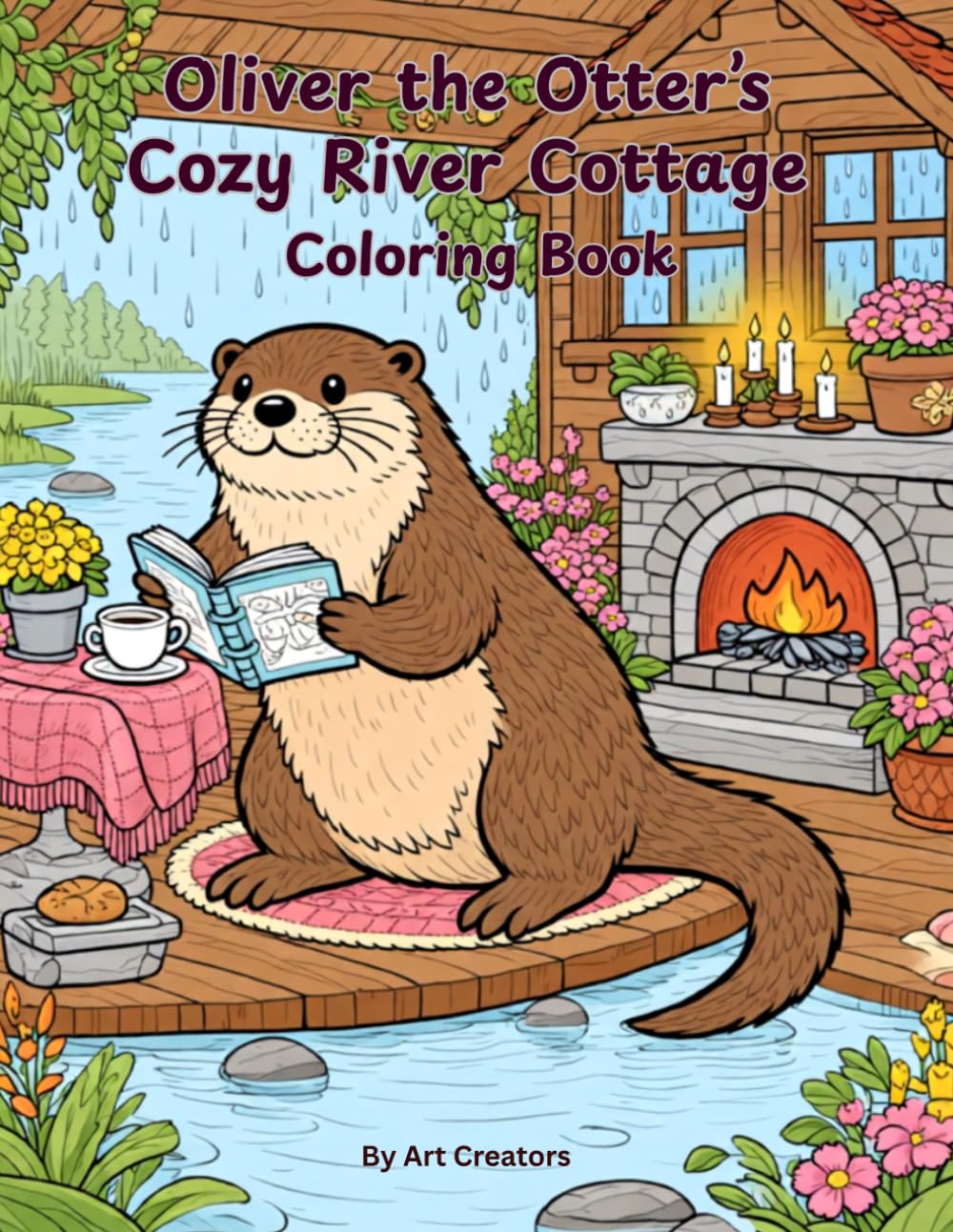 Oliver the Otter’s Cozy River Cottage Coloring Book: A Relaxing Cottagecore Coloring Adventure Filled with Peaceful Riverside Moments, Cozy Cabins, ... the Helpful Otter Coloring Book Series)