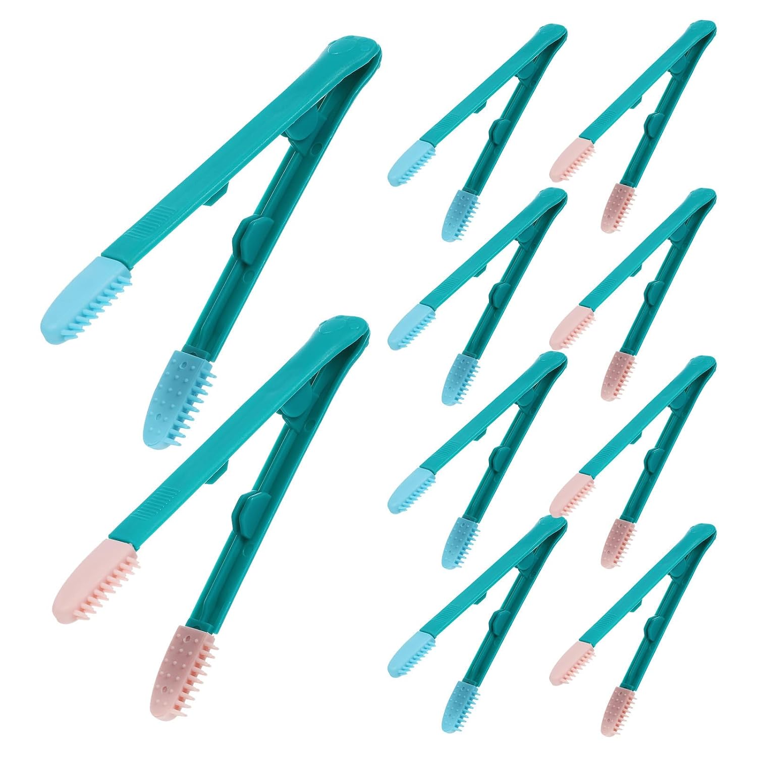 10pcs Pet Tear Cleaner Clips for Dogs and Cats, Lightweight Pp Material with Enhanced Cleaning Precision, for At-home Use to Remove Tear Stains and Crust around Puppy and Cat Eyes